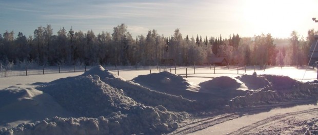 Cercle polaire Laponie suédoise
