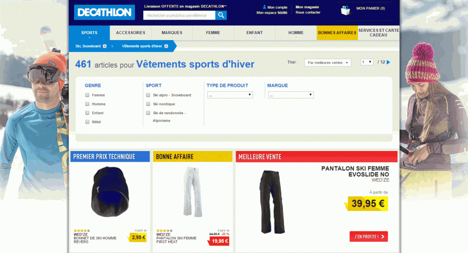 sous vetement technique homme decathlon