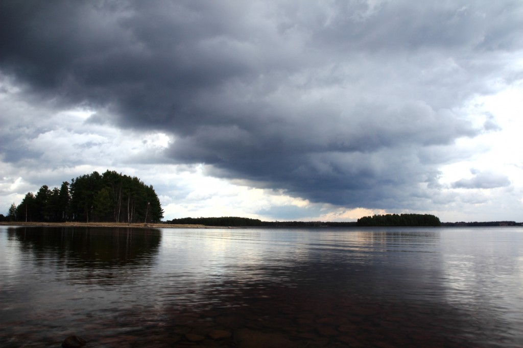 Gesunda, Dalécarlie, bord du lac Siljan