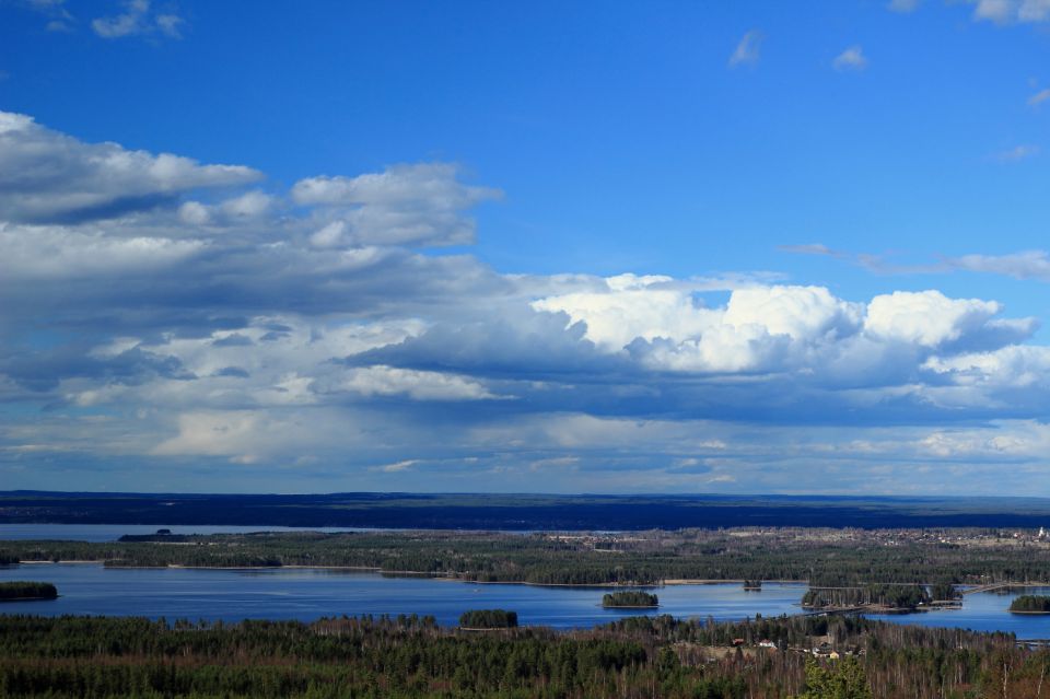 Panorama Gesundaberget, Dalarna, Suède