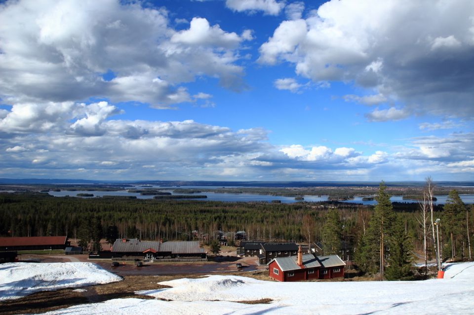 Vue depuis Gesundaberget, Dalarna, Suède