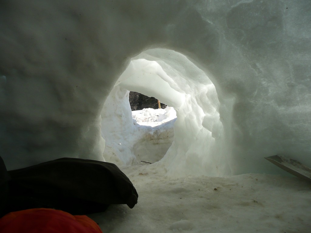Interieur de l'igloo