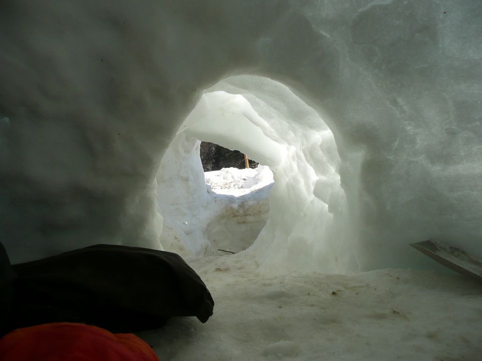 Interieur de l’igloo
