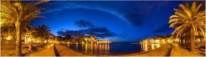 Heure bleue à Collioure