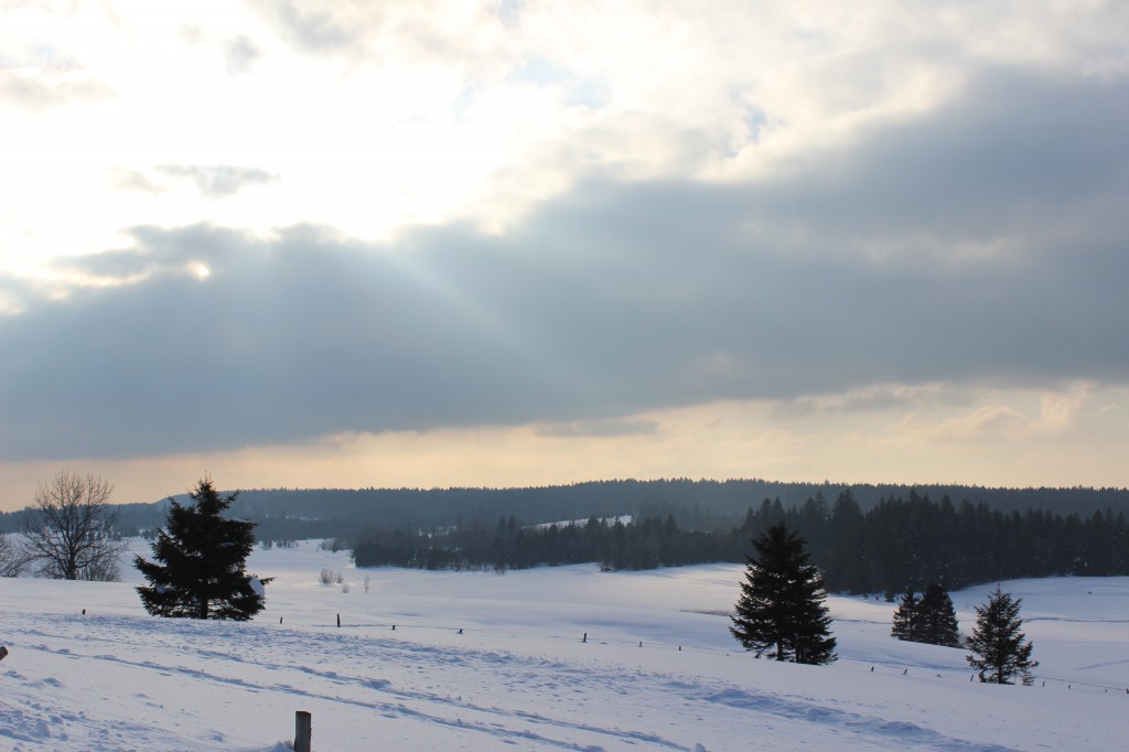 Nuages autour de Bellefontaine