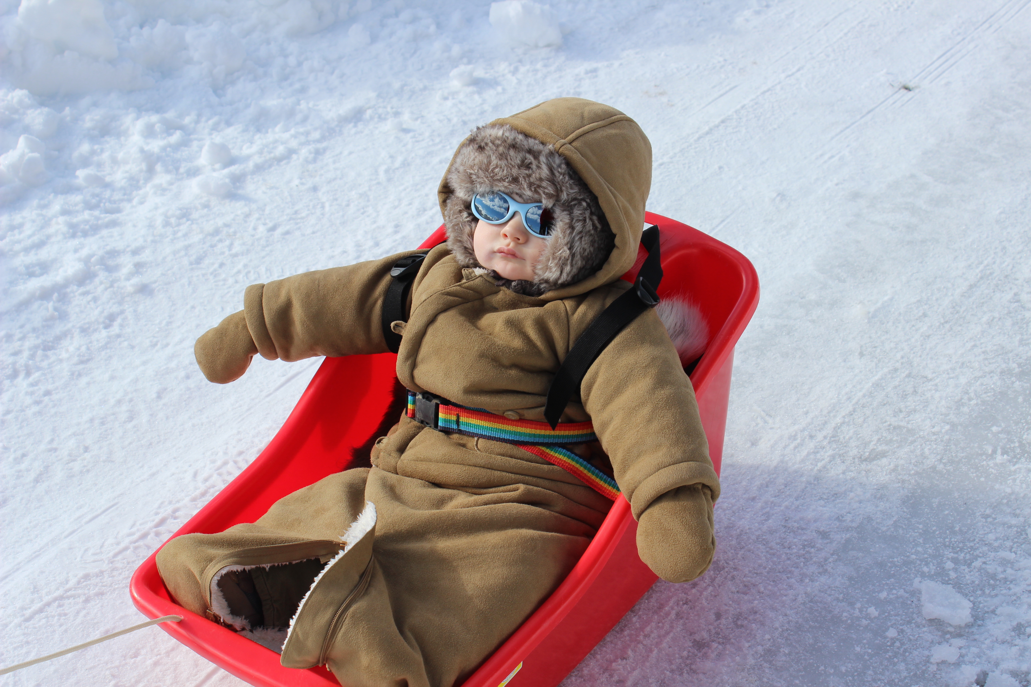 Bébé et jeunes enfants par grand froid