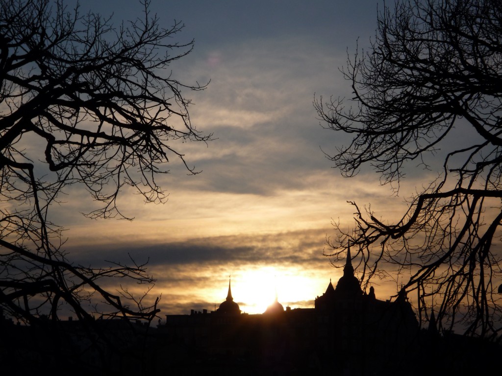 Coucher de soleil Stockholm