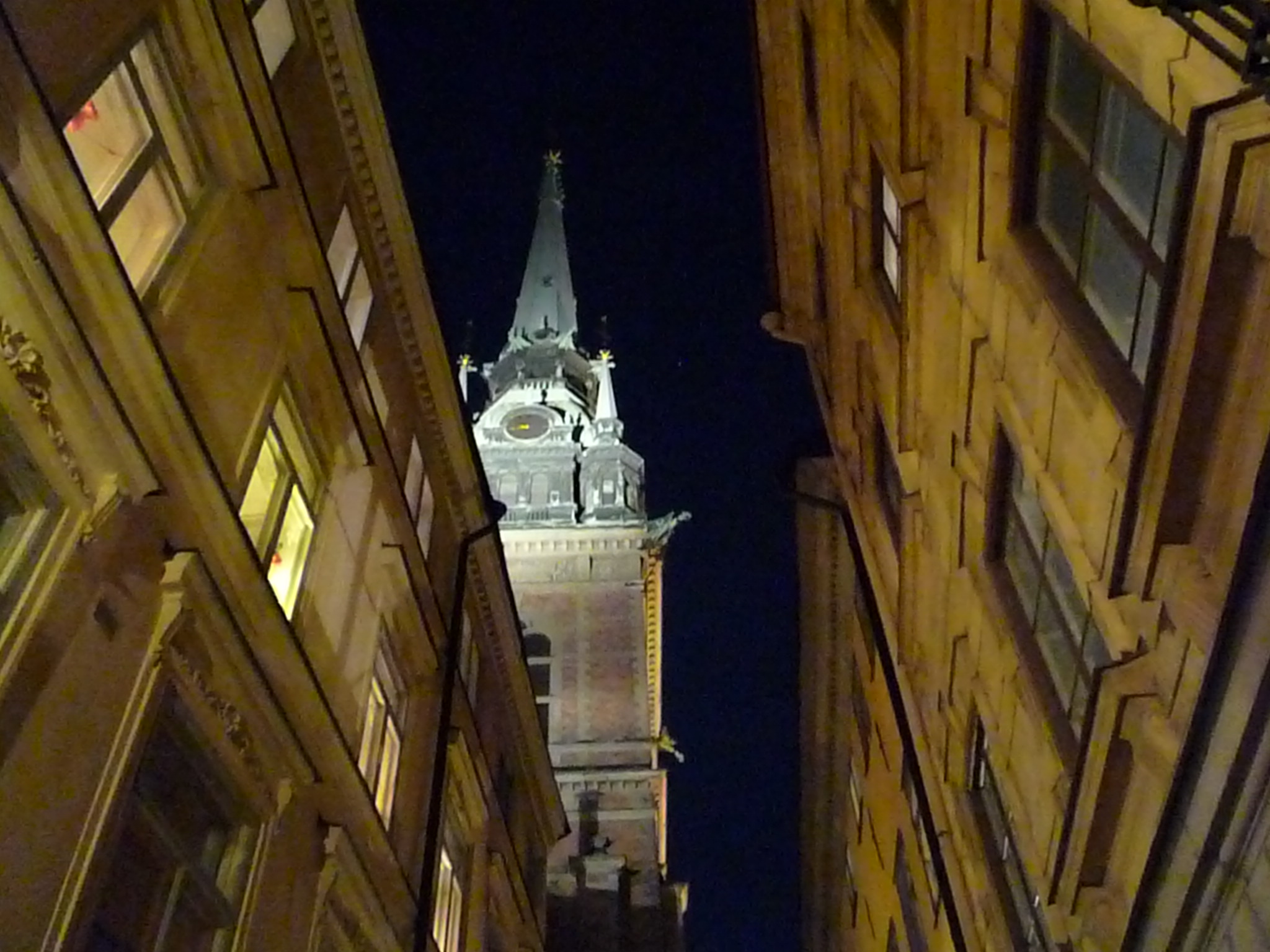 Gamla Stan Stockholm de nuit