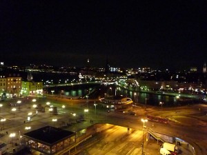 Stockholm ville de nuit