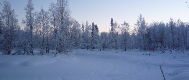 Lac en Laponie