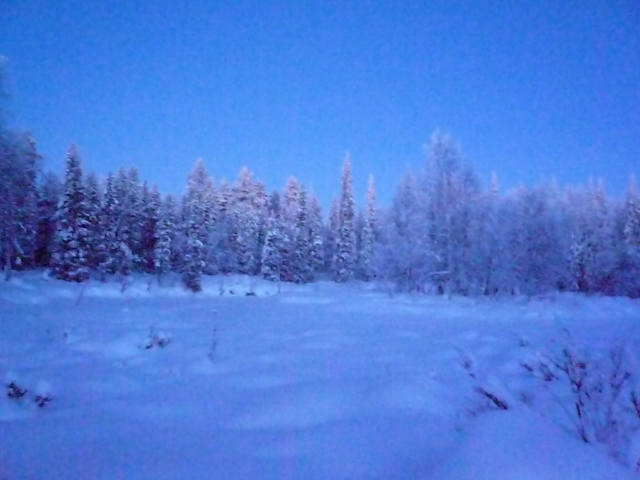Lac en Laponie
