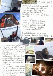 Carnet de voyage en Laponie;En mars 2014, j’ai passé une semaine en Laponie Suédoise, dans une cabane seul sur le bord de la rivière Kalix. Récit et photos de cette aventure. Départ de bois le roi, direction l'aéroport CDG, puis Arlanda et Stockholm en Suède;visite de stockholm, et départ pour Kiruna en train;arrivée en Laponie, motoneige jusqu'au camp de base sur le bord de la rivière.