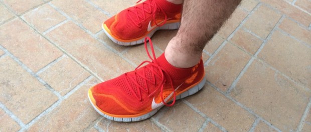 Chaussures minimalistes nike free flyknit