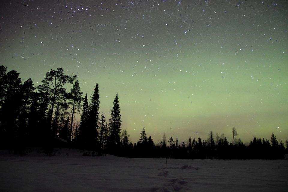 Laponie aurores boreales etoiles