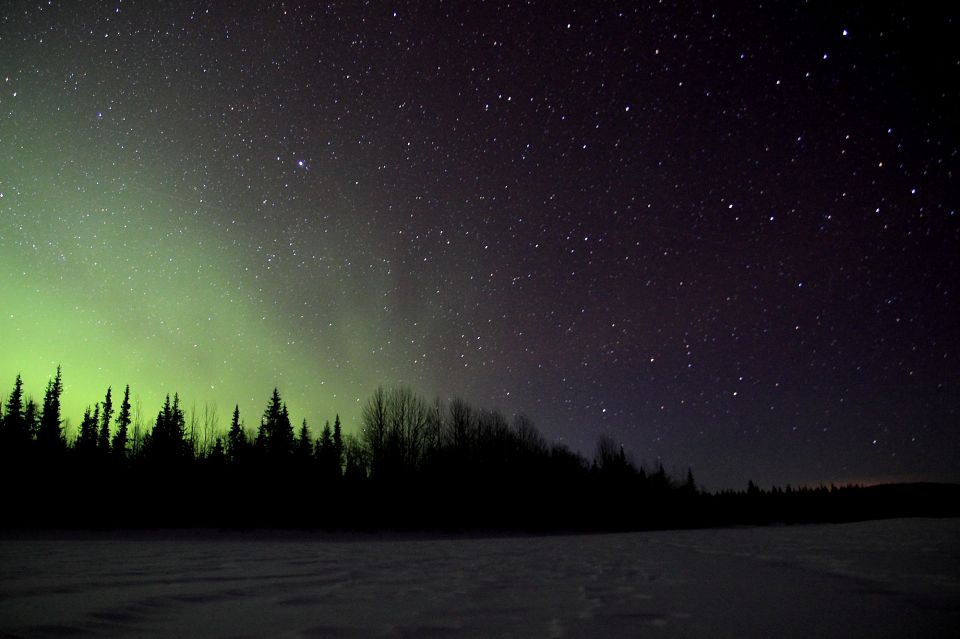 Laponie aurores boreales etoiles
