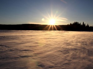 Laponie_coucher de soleil