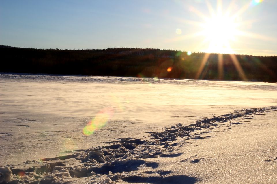 Photos Dun Coucher De Soleil En Laponie Carnets Nordiques