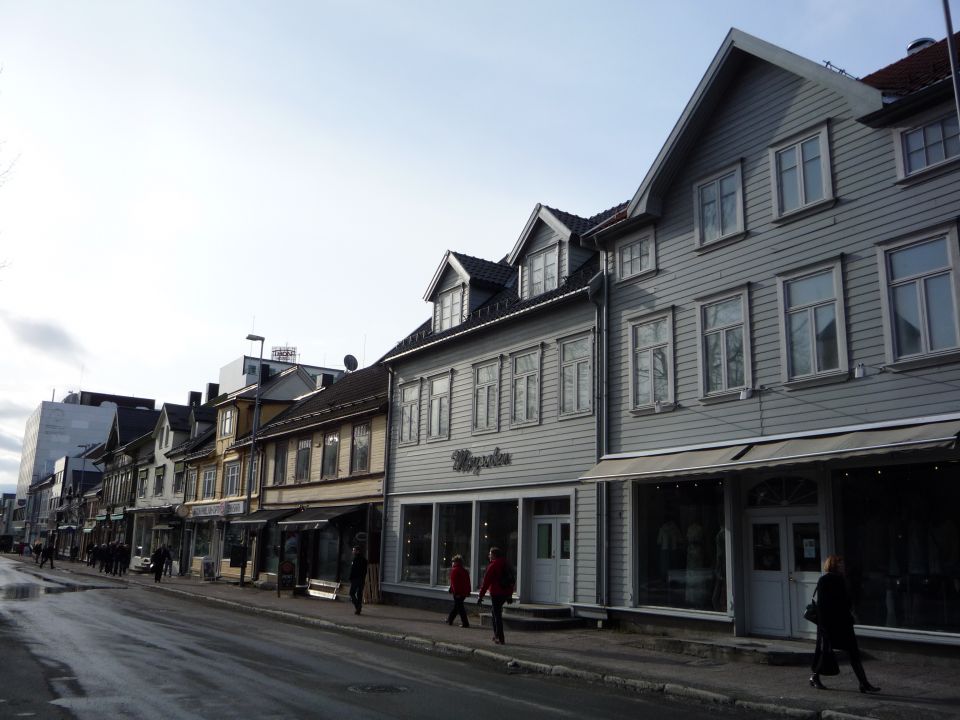 centre-ville de Tromsø en norvege