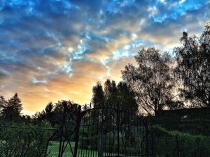 ciel et nuages du matin