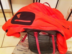 sac fjallraven et veste adidas terrex coco