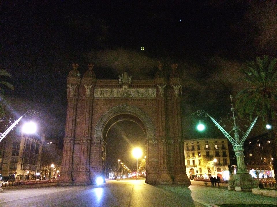 Arc de triomphe Barcelone