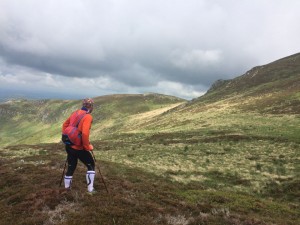 paysage pour le trail du cantal