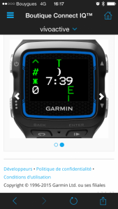 Boutique Garmin IQ