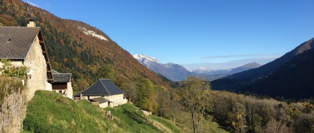 point de vue depuis l'abbaye de tamié