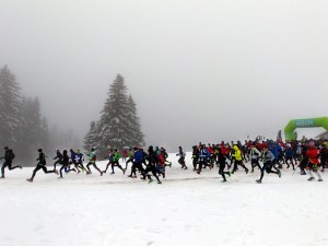 départ trail blanc des vosges