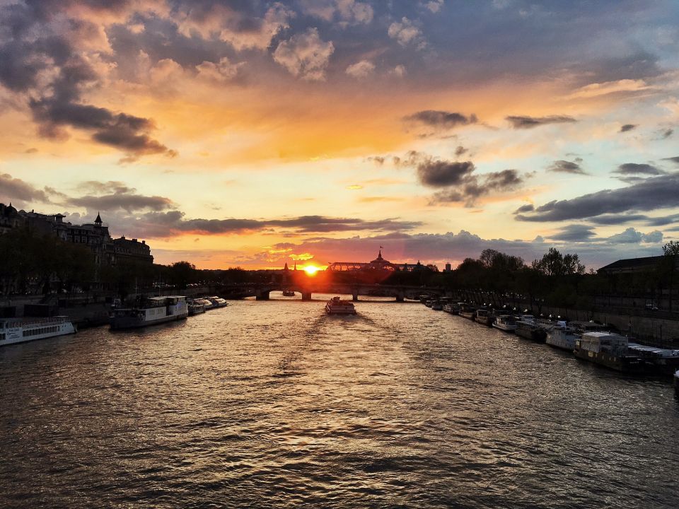 Paris Coucher De Soleil Carnets Nordiques