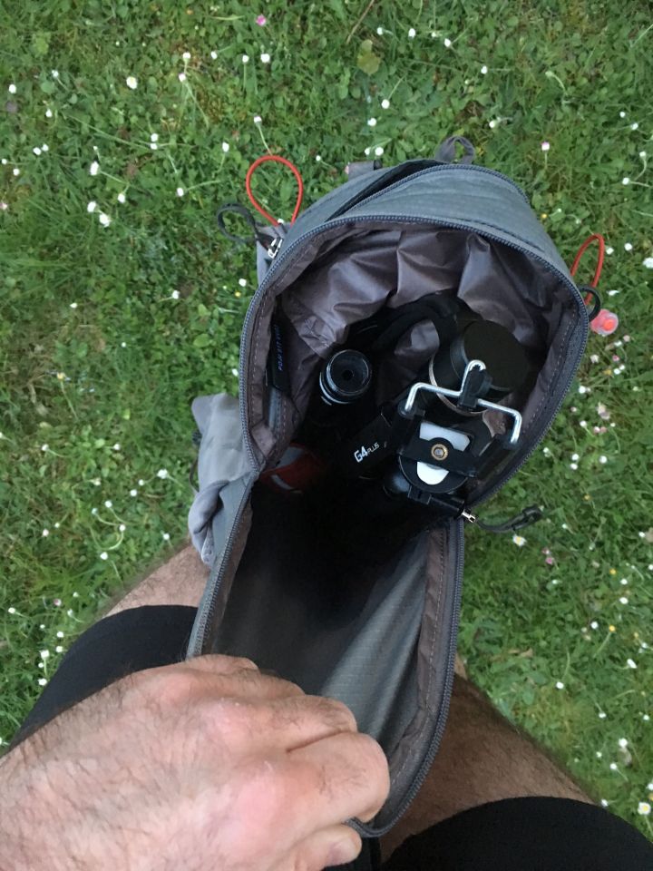 poche intérieure sac de trail osprey duro