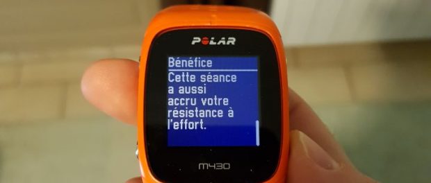 polar m430 résumé benefices