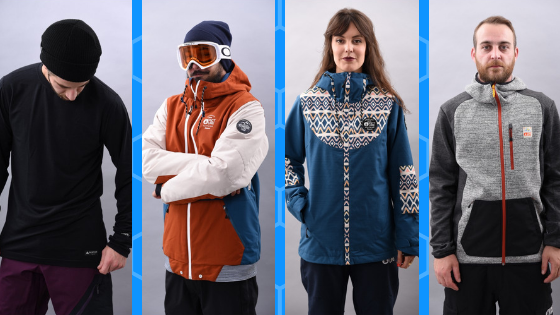vêtements et materiel de ski